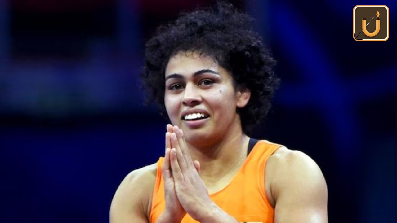 Usthadian Academy  /Indian Wrestler Pooja Dhanda Suspended For One Year Due To Whereabouts Failures